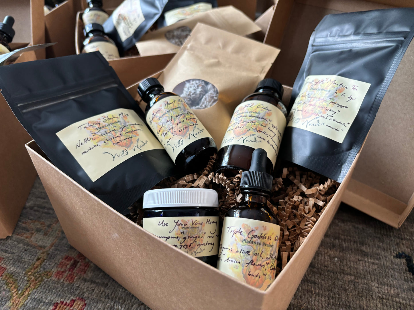 Community Supported Apothecary (CSA) Full Year 4 Seasonal Boxes 2024