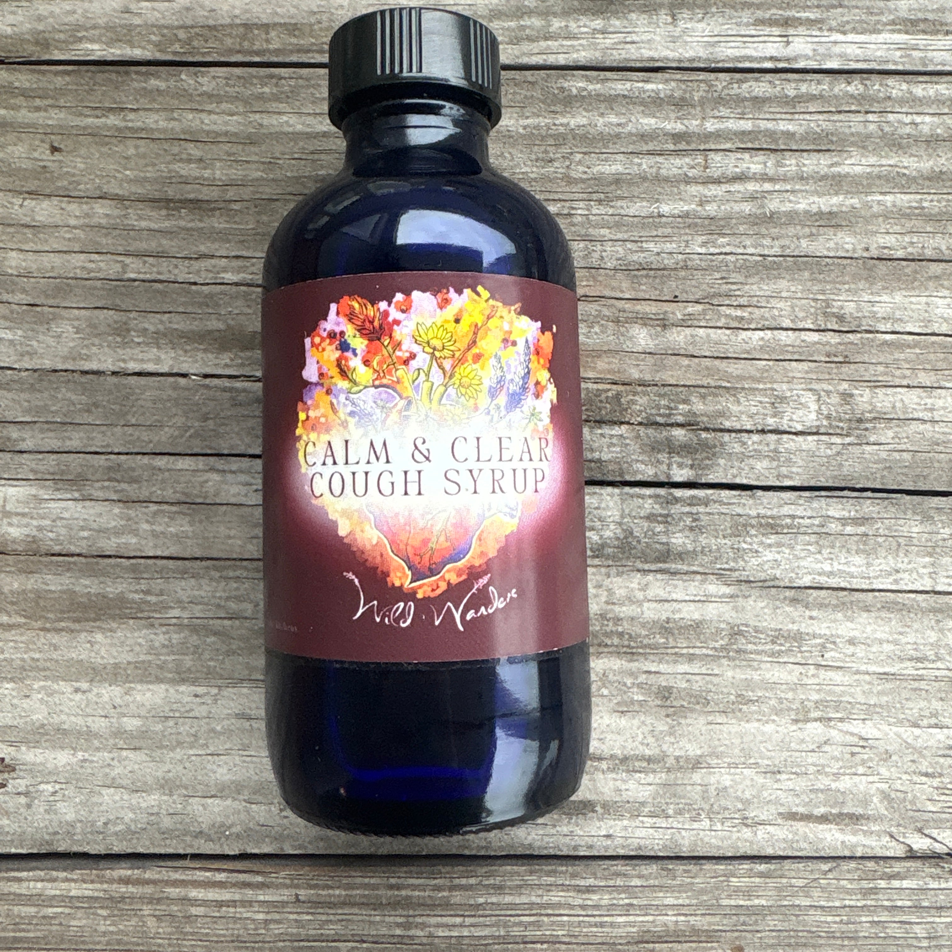 Calm & Clear Cough Syrup 4oz – Wild Wanders