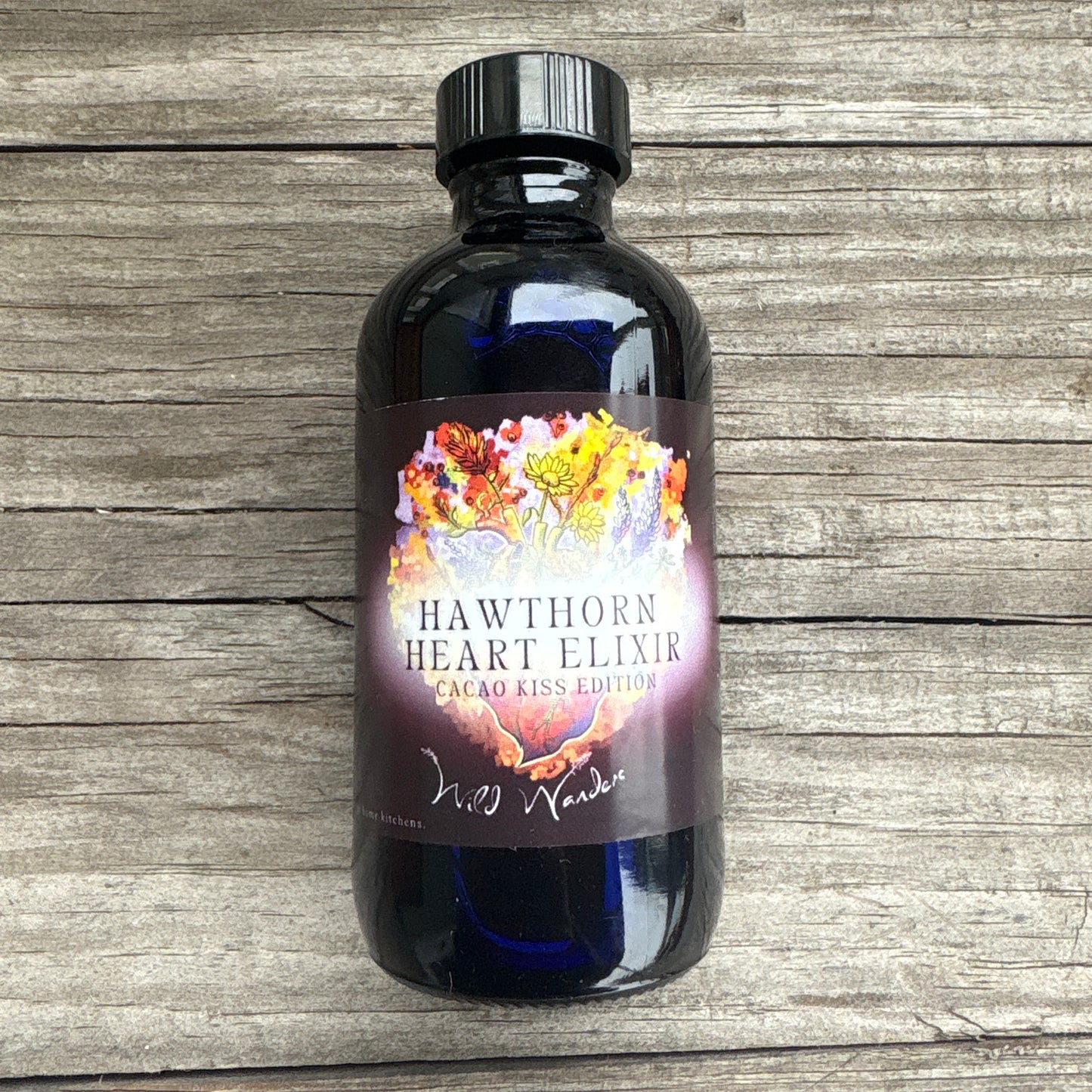 Hawthorn Heart Elixir: Cacao Kiss Edition 4oz