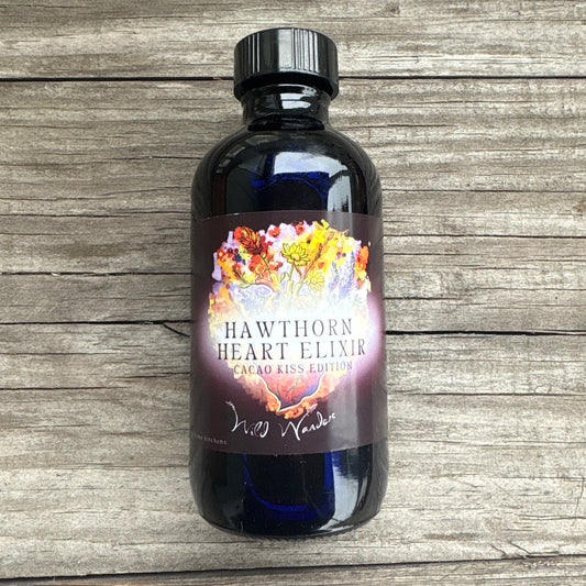Hawthorn Heart Elixir: Cacao Kiss Edition 4oz