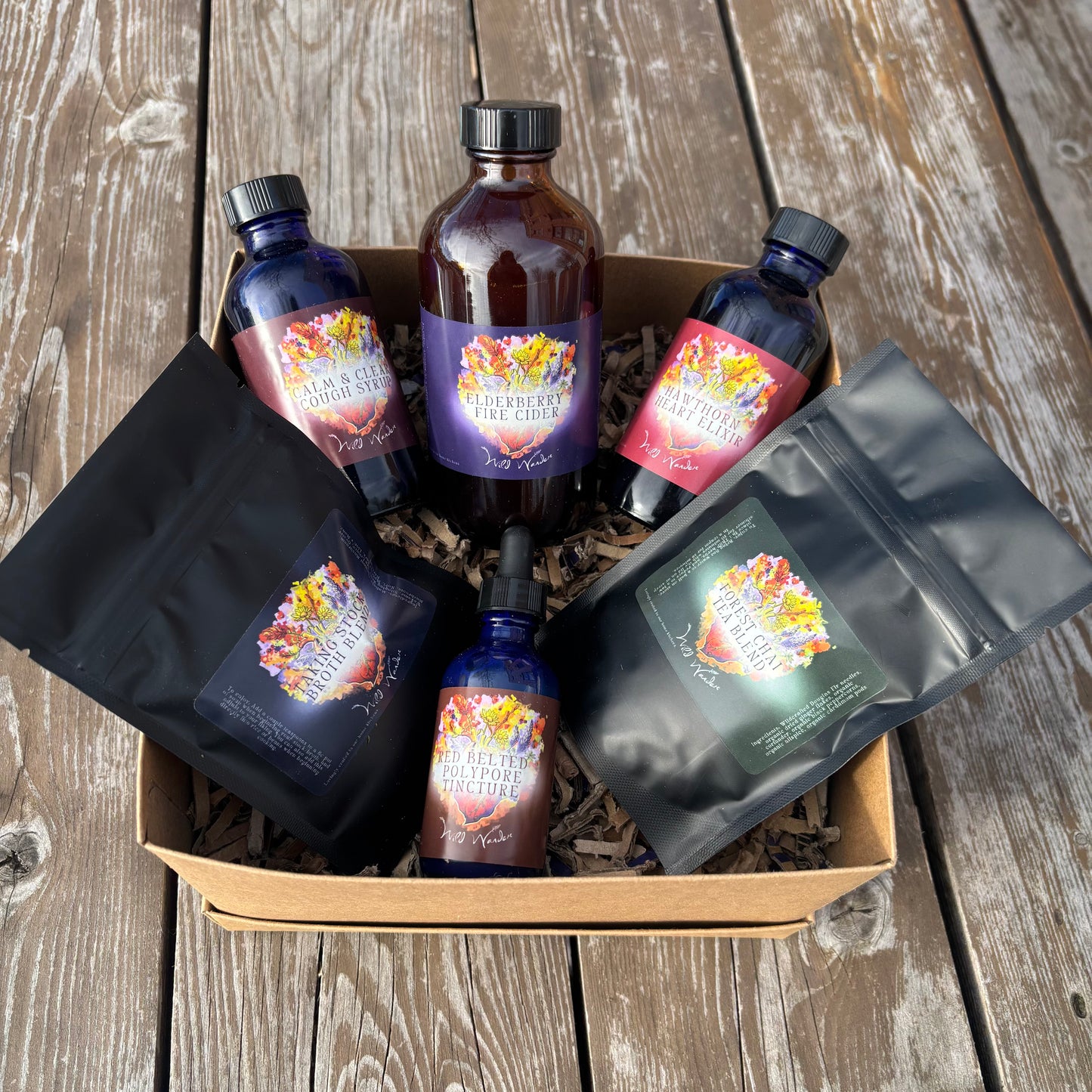 Community Supported Apothecary (CSA) Full Year 4 Seasonal Boxes