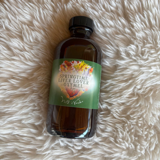 Springtime Liver Lover Oxymel